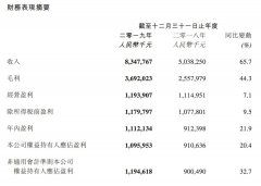 新丽传媒连续2年未完成业绩对赌，2019年净利仅5.49亿元