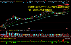 闻泰科技(600745)2019全年业绩高增20倍，连续三季度超预期