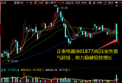 正泰电器(601877)低压业务景气延续，助力稳健较快增长