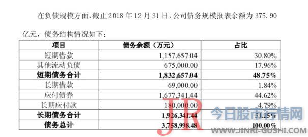 康美药业还将面临近20亿元的资金缺口