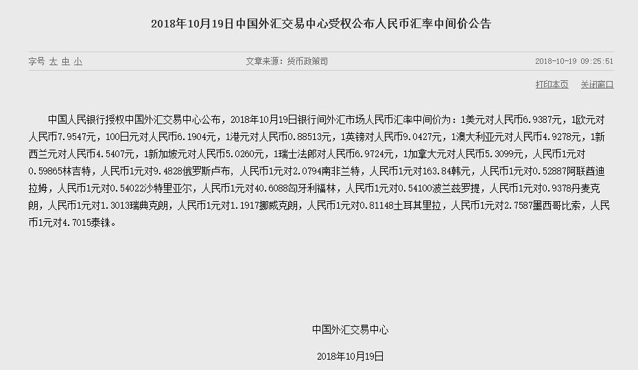 人民币中间价调贬112点