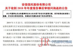 业绩下滑，董监高人为不减反增！上交所九问安信信托