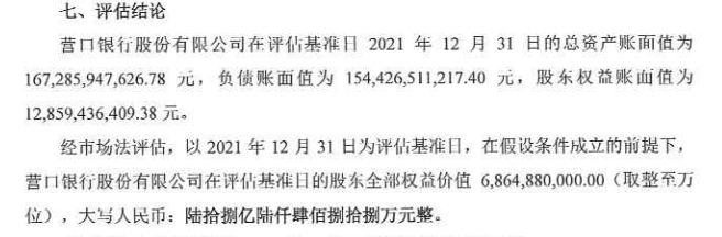 此中第一笔2.5亿股股份的评估价为6.27亿元