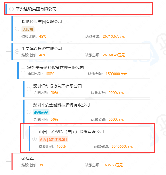 安然建投持有安然成立48%的股权