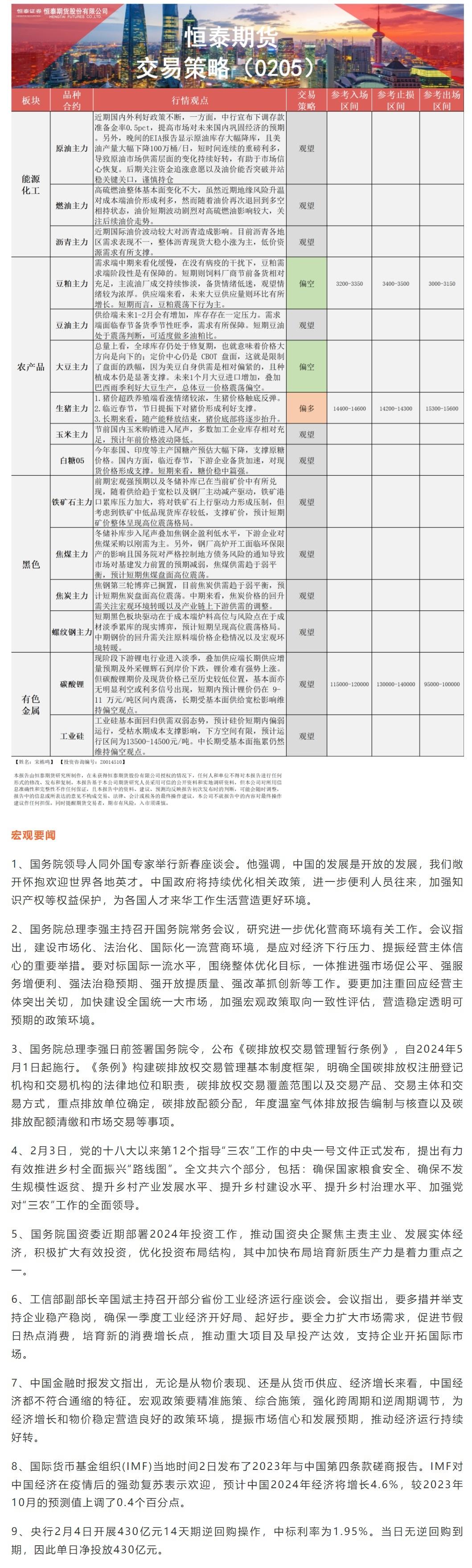  恒泰期货公司授权由“专注国内期货衍生品交易的专业行情剖析资讯网站”：【汇通财经 】转发